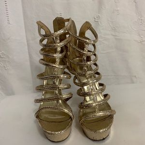 Gold Heels